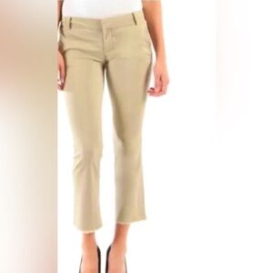 KUT FROM THE KLOTH Stella Kick Flare Khaki Pants Size 6